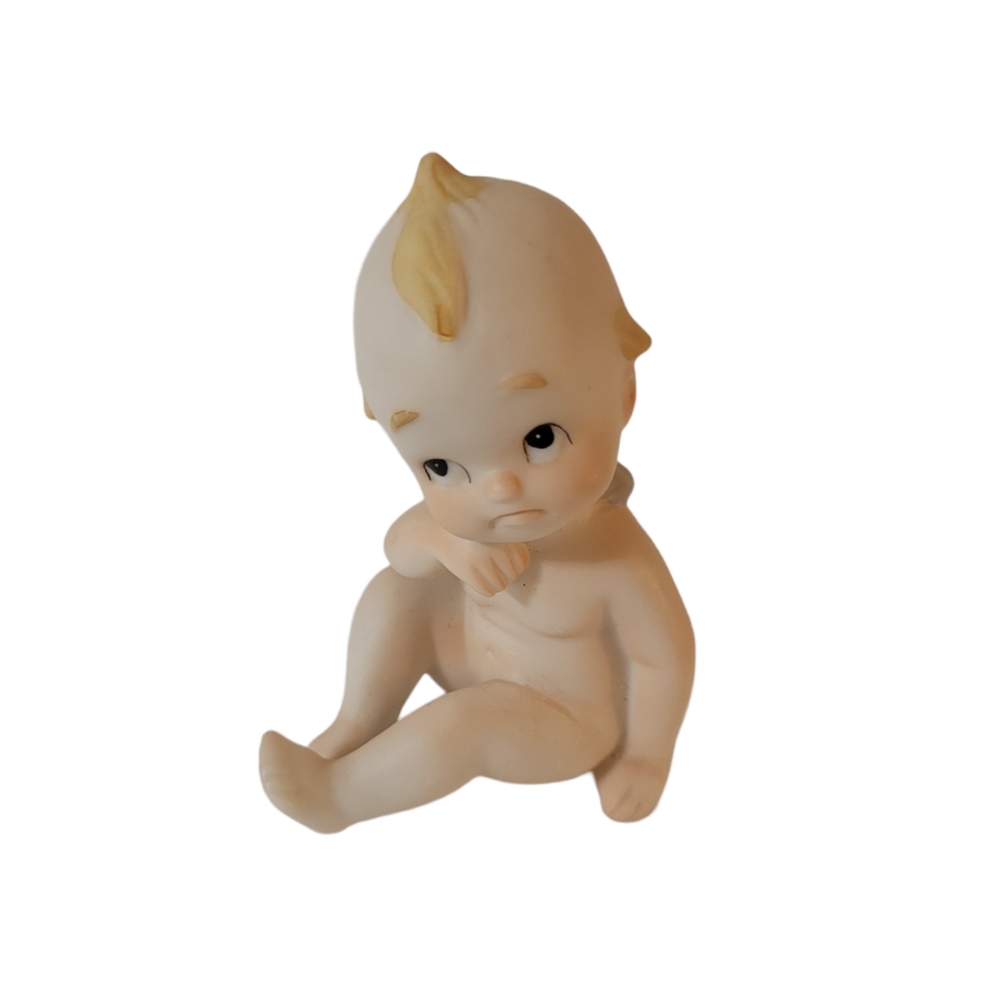 Vintage Lefton #2132 Kewpie Sitting